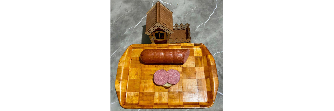 Колбаса варено- копчёная, "Сервелат"